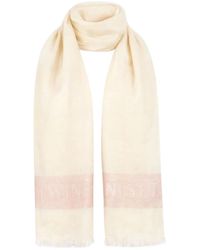 Twinset - Accessoires ,Gradient Jacquard Sjaal - Lyst