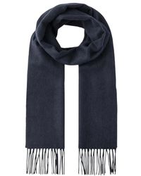 Hackett - Accessoires ,Blauw ,Geo Sjaal - Lyst