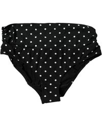 Dolce & Gabbana - Bikini Bottoms Met Polka Dot - Lyst