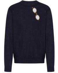 Moschino - Round-Neck Knitwear - Lyst
