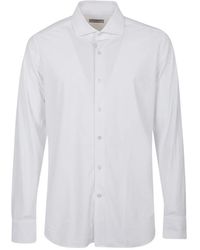 Sonrisa - Overhemden ,Wit ,Katoen Cotton Shirt - Lyst