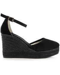 Espadrilles - Schoenen ,Zwart ,Wedges - Lyst