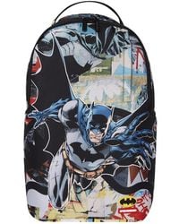 Sprayground - Batman Collage Shark Dlxr Backpack - Lyst