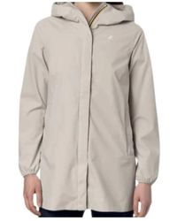 K-Way - Jassen ,Polyester Sophie Stretch Dot Jacket - Lyst