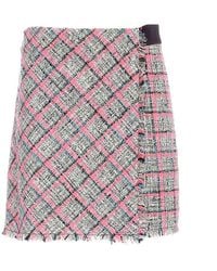 Karl Lagerfeld - Summer bouclé skirt - Lyst