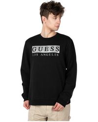 Guess - Casual rundhals sweatshirt - Lyst