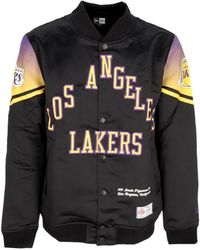 KTZ - Nba Ce Snap Satin Jacket Loslak - Lyst