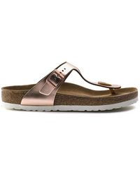 Birkenstock - Gizeh soft footbed sandalias - Lyst