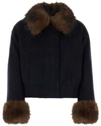 Self-Portrait - Faux Fur & Shearling Jackets - Lyst