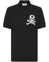 Philipp Plein - Polo Ss Skull&Bones - Lyst