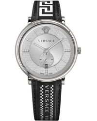 Versace - V-Circle Uhr - Lyst