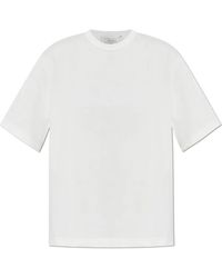 Studio Nicholson - Tops ,Wit ,Katoen T-Shirt Lee - Lyst