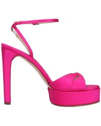 Casadei - Sandalen Fuchsia - Lyst