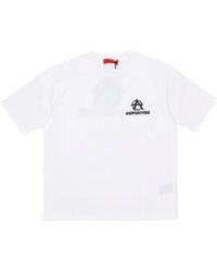 Acupuncture - Weißes Staggering Tee Kurzarmshirt - Lyst