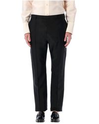 Saint Laurent - High-waisted anzughose - Lyst