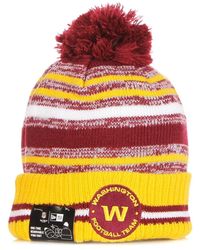 KTZ - Accessoires ,Veelkleurig ,Nfl Pom Pom Beanie Hat - Lyst