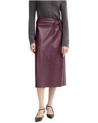 Ouí - Lerenlook Midi Rok - Lyst