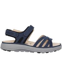 Ganter - Schoenen ,Blauw ,Summer Style Sandaal - Lyst
