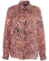 Pinko - Camicia arancione ss24 abbigliamento donna - Lyst