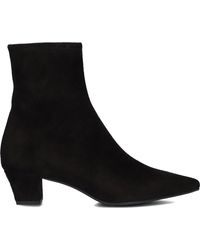 Stefano Lauran - Brenda 7 Stiefeletten Schwarz Wildleder - Lyst