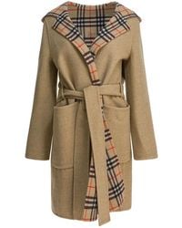 Burberry - Belted Coats - Lyst