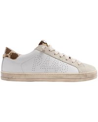 P448 - Schoenen ,Veelkleurig ,Leer John Sneaker - Lyst