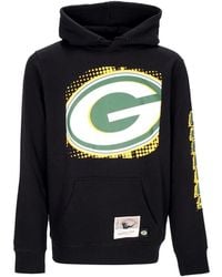 Mitchell & Ness - Hoodies & Sweatvesten ,Zwart ,Katoen Bay Packers Hoodie Nfl 7.0 - Lyst