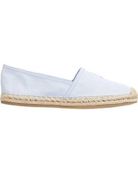 Tommy Hilfiger - Blaue bestickte espadrilles breezy stil - Lyst