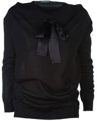 Alberta Ferretti - Round-Neck Knitwear - Lyst
