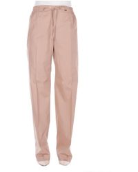 Fay - Wide Trousers - Lyst