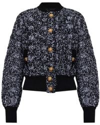 Balmain - Tweed Jackets - Lyst