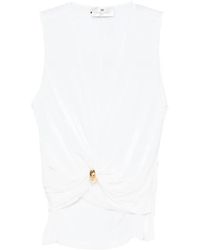 Elisabetta Franchi - Sleeveless Tops - Lyst