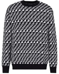 Emporio Armani - Round-Neck Knitwear - Lyst