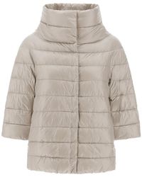 Herno - Winterlicher Stilvoller Daunencape - Lyst