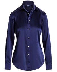 Polo Ralph Lauren - Camisa de manga larga con botones - Lyst
