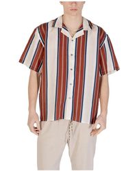 Gianni Lupo - Short Sleeve Shirts - Lyst