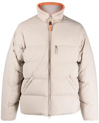 Junya Watanabe - Jassen ,Gewatteerde Hoge Hals Rits Jas - Lyst