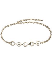 Chloé - Accessoires ,Geel ,Script Jewelry Belt - Lyst