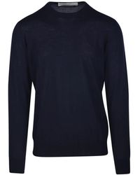 Golden Goose - Regular strickware rundhals-pullover - Lyst