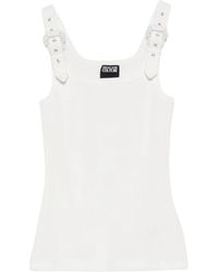 Versace Jeans Couture - Sleeveless Tops - Lyst