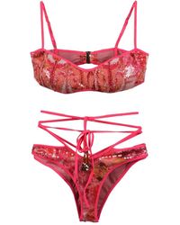 FK - Badmode ,Roze ,Polyester Bikini - Lyst
