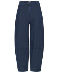 Ichi - Wide Jeans - Lyst