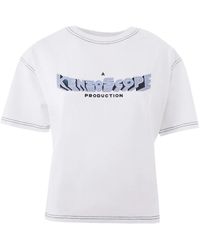 KENZO - Katoenen T-Shirt - Lyst