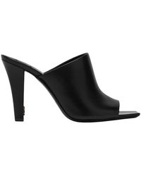Saint Laurent - Heeled Mules - Lyst