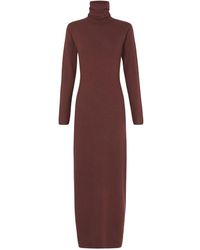 Cortana - Gajo, burgunder strickkleid - Lyst
