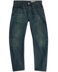G-Star - Jeans ,Blauw ,Katoen Contor 3D Regular Jeans - Lyst