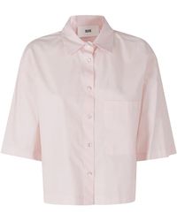SOLOTRE - Overhemden ,Roze ,Overhemd - Lyst