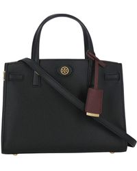 Tory Burch - Elegante Schwarze Strukturierte Tote Tasche - Lyst