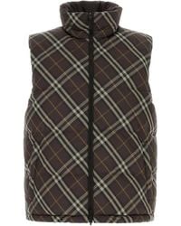 Burberry - Snowshill Reversible Mouwloze Donsjas - Lyst