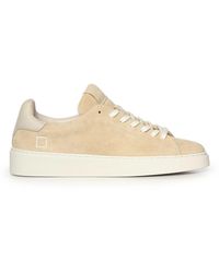 Date - Schoenen ,Katoen Levante Suede Sneakers - Lyst